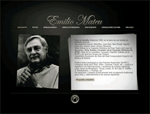 Tablet Screenshot of emiliomateu.com